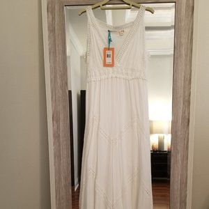 White Summer Dress by Chelsea & Violet
